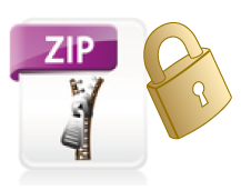 ZIPファイルとガギの写真