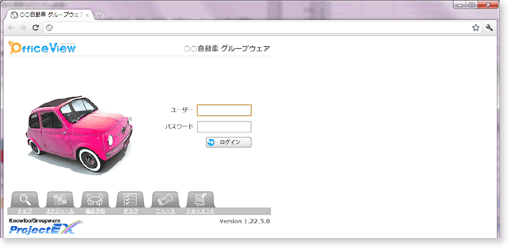 表示項目のカスタム設定